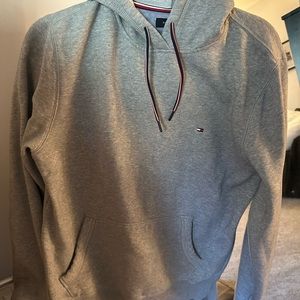 Tommy Hilfiger gray classic hoodie!
